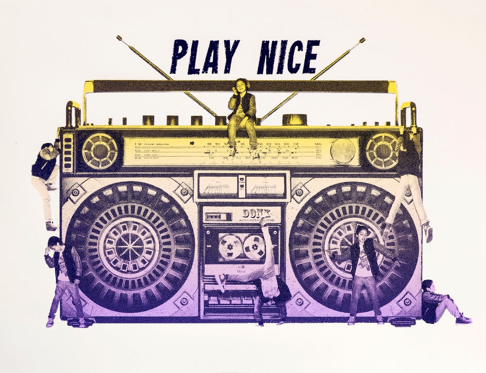 Play Nice by Donk, in CHIMPAN, by Zé Monteiro